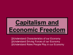 Capitalism and Economic Freedom