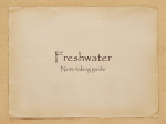 Freshwater Notes