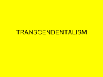 transcendentalism