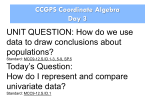 Comparing Graphs Notes