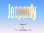 Jeopardy