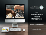 Introduction to Project Management