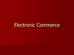 Overview of Electronic Commerce