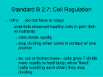 Cell Regulation