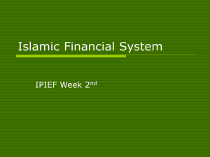 Islamic Financial System