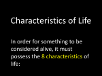 Characteristics of Life