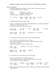 What do I need to know for the MAT 102 Proficiency Exam