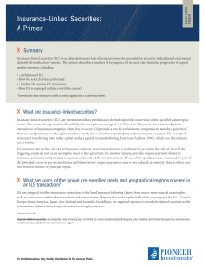 Insurance-Linked Securities: A Primer