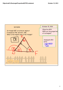 Objective#14.RectanglePropertiesNOTES.notebook 1 October 15