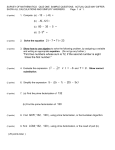 quiz one sample.