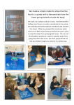 We made a simple model to show that the heart is a pump and to