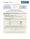 Whole Numbers – Division