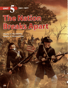 MS-HSS-USH-Unit 5 -- Chapter 15- Civil War