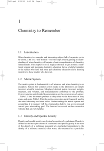 Chemistry to Remember