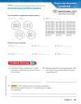 Chapter 5 Lesson 2 Homework