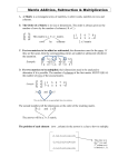 Matrix Multiplication