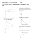 A2.A.55: Express and apply the six trigonometric functions as