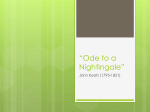 Ode to a Nightingale