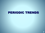 periodic trends