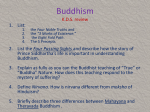 Buddhism K.D.S. review