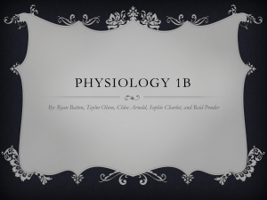 Physiology 1B