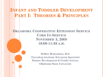 Infant and Toddler Development Part I