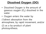 Dissolved Oxygen (DO)