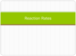 Reaction Rates