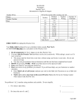 MATH 050 Prealgebra Practice Test 1 Introduction to Algebra