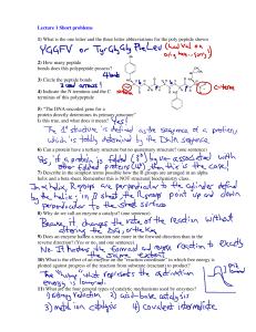 Lec 1-10 Problem Set Answers