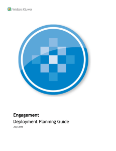 ProSystem fx® Engagement Deployment Planning