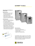 Handout for ALTIVAR 18 AC Drives