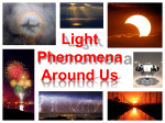 Light Phenomena Around Us