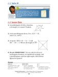 6-4 Lesson Quiz 6-4 Solve It!