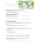 WHERE DO EARTHQUAKES OCCUR? WHAT CAUSES