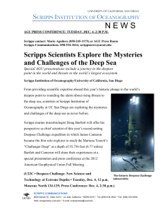 Scripps Scientists Explore the Mysteries and Challenges of the