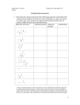 1 Biological Macromolecules 1. Determine the chemical formula of