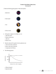 Perimeter Dark Matter Online Game Worksheet #2 1. Match the