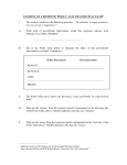 EXAMPLE OF A DOMESTIC POLICY ANALYSIS FOR FINAL EXAM