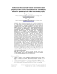 Influence of ocular chromatic aberration and pupil size on transverse