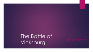 The Battle of Vicksburg