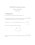 Problem Set C