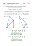 PCM 12 Chapter 6 Trigonometric Identities. Name: For the sum of