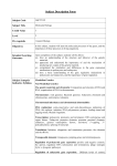 Subject Description Form