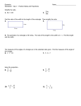 Geometry Name_________________________ Worksheet – Day 1