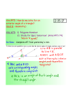 Aim #75: How do we solve for an exterior angle of a triangle? (Unit 8