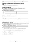 Section 17-4 Patterns of Evolution (pages 435-440)