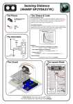 Sensing Distance (SHARP GP2Y0A21YK)