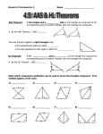 AAS Theorem