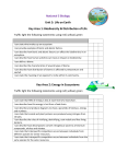 National 5 Biology Unit 3: Life on Earth Key Area 1: Biodiversity